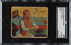 1934-1936 R327 Diamond Stars #28 Al Lopez SGC GOOD+ 35