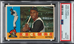 1960 Topps #326 Roberto Clemente PSA NM-MT 8