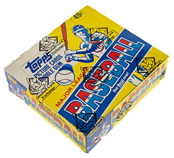 1984 Topps Unopened Cello Box (24 Packs) - BBCE