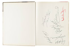 1969 "Hockey" Multi-Signed Book with Bobby Orr, Gordie Howe, and Bobby Hull