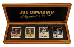 1996 Joe DiMaggio Signature Series Complete Set (4) #500/500 Including Signed Example
