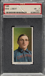 1909-1911 T206 White Border Hans Lobert PSA NM 7 (OC)