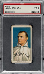 1909-1911 T206 White Border Larry Schlafly PSA VG 3