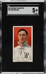 1909-1911 T206 White Border Bob Unglaub SGC EX 5