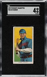 1909-1911 T206 White Border Ed Karger SGC VG/EX 4