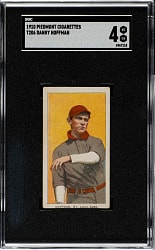 1909-1911 T206 White Border Danny Hoffman SGC VG/EX 4
