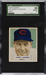 1949 Bowman #192 Harry Gumbert SGC NM/MT 88