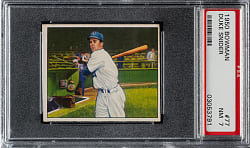 1950 Bowman #77 Duke Snider PSA NM 7