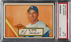 1952 Topps #36 Gil Hodges PSA EX 5