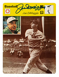 Signed 1977-1979 Sportscaster #02-08 Joe DiMaggio - JSA