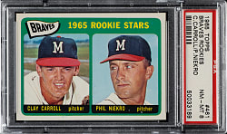 1965 Topps #461 Phil Niekro PSA NM-MT 8