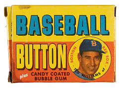 1956 Topps Pins Display Box