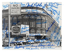 Brooklyn Dodgers Multi-Signed "Ebbets Field" Photograph Including 30+ Players