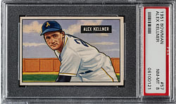 1951 Bowman #57 Alex Kellner PSA NM-MT 8