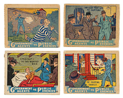 1936 R61 "Government Agents vs. Public Enemies" Complete Set (24)