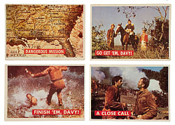 1956 Topps "Davy Crockett" Green Back Near-Complete Set (68/80) Plus 30 Duplicates