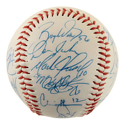 1999 Chicago White Sox Multi-Signed Baseball with Frank Thomas and Paul Konerko