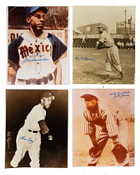 Negro League Signed Photograph Collection (25)