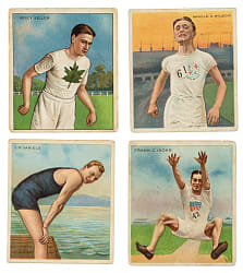Circa 1910 T218 Hassan/Mecca "Champion Athletes and Prize Fighters" Collection (22)