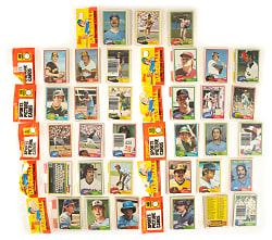 1981 Topps Unopened Rack Pack Collection (11)