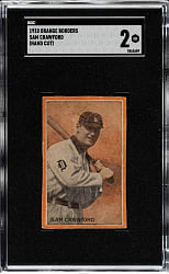 1910 "Orange Borders" Sam Crawford SGC GOOD 2