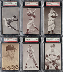 1947-1966 Exhibits PSA-Graded Collection (38) Including Duke Snider, Whitey Ford, and Yogi Berra