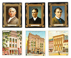 1910-1911 Between the Acts T25 and T108 Nonsport-Card Near-Complete Set Pair (2 Sets, 82 Cards) Plus 98 Duplicates and 44 N342-1 Actors and Actresses