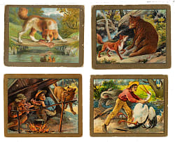 1910 T57 "Fable Series" Partial Set (74/100) Plus 90 Duplicates