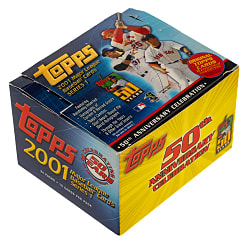 2001 Topps First Series Unopened Retail Box (24 Packs)