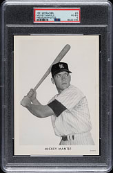1951 Wheaties Premium Photos #G Mickey Mantle PSA VG-EX 4
