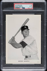1951 Wheaties Premium Photos #G Mickey Mantle PSA VG-EX 4