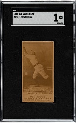 1889 N172 Old Judge Hugh Nichol SGC POOR 1