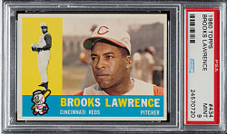 1960 Topps #434 Brooks Lawrence PSA MINT 9