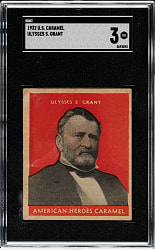 1932 R114 U.S. Caramel "Presidents" Ulysses S. Grant SGC VG 3