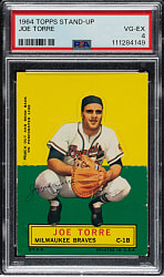 1964 Topps Stand-Up Joe Torre PSA VG-EX 4