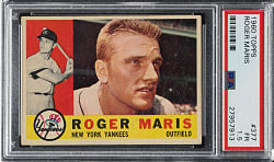 1960 Topps #377 Roger Maris PSA FAIR 1.5