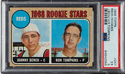 1968 Topps #247 Johnny Bench Rookie PSA EX 5