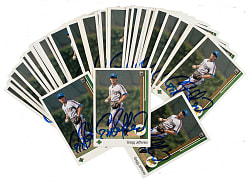 Signed 1989 Upper Deck #9 Gregg Jefferies Collection (50)