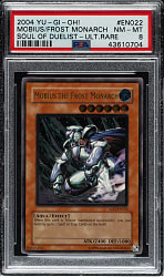 2004 Yu-Gi-Oh! Soul of The Duelist #EN022 Mobius The Frost Monarch Ultimate Rare PSA NM-MT 8