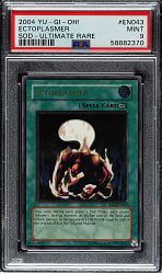 2004 Yu-Gi-Oh! Soul of The Duelist #EN043 Ectoplasmer Ultimate Rare PSA MINT 9