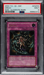 2004 Yu-Gi-Oh! Soul of The Duelist #EN055 Greed Ultimate Rare PSA MINT 9