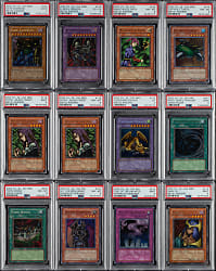 2002 Yu-Gi-Oh! PSA-Graded Collection (12)