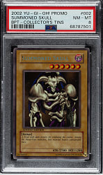 2002 Yu-Gi-Oh BPT - Collector's Tin Promo #002 Sumoned Skull Holographic PSA NM-MT 8