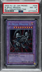 2002 Yu-Gi-Oh BPT - Collector's Tin Promo #006 B. Skull Dragon Holographic PSA NM-MT 8