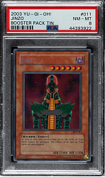 2002 Yu-Gi-Oh BPT - Collector's Tin Promo #011 Jinzo Holographic PSA NM-MT 8