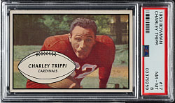1953 Bowman Football #17 Charley Trippi PSA NM-MT 8