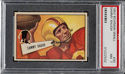 1952 Bowman Small Football #30 Sammy Baugh PSA NM 7