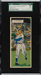 1955 Topps Doubleheaders #109/110 Hal Newhouser/Bishop SGC NM+ 86