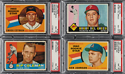 1960 Topps PSA NM-MT 8 Collection (17)