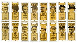 1969-1970 Bazooka "Baseball Extras" Uncut Panel Complete Set (24)